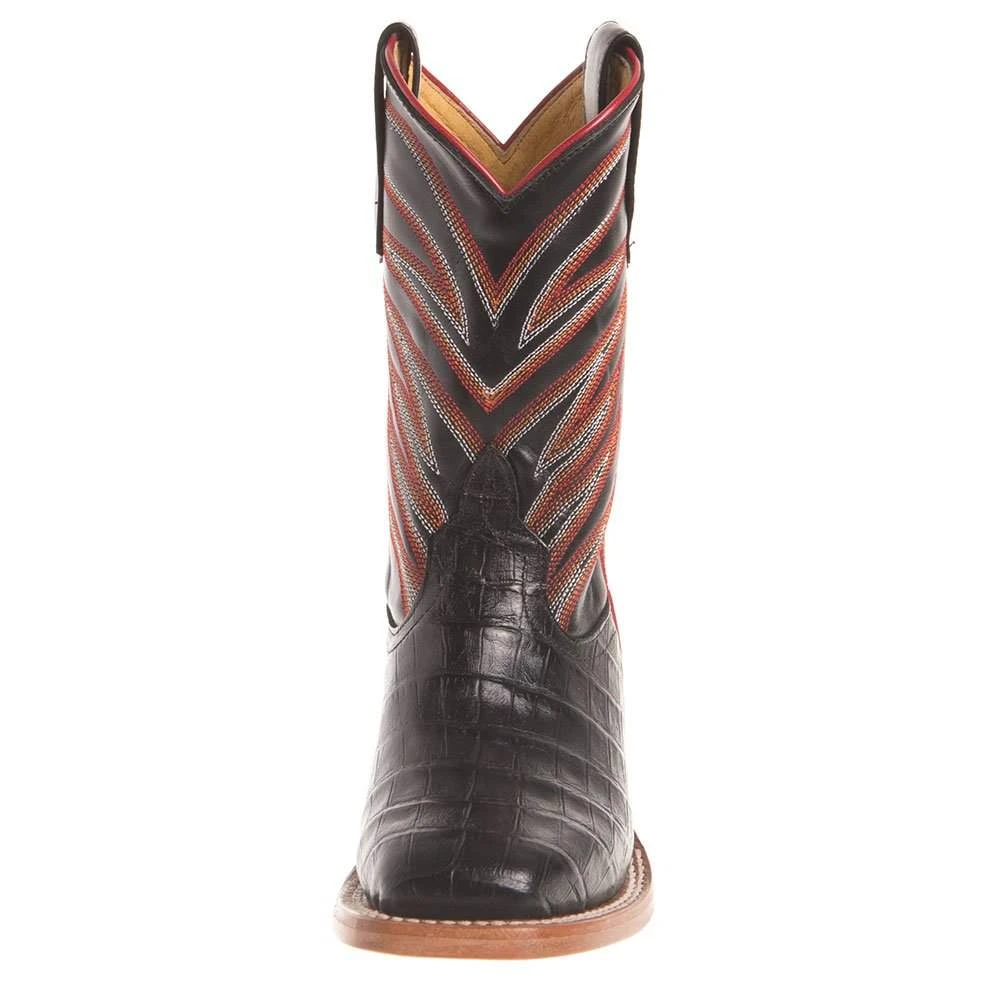 Anderson Bean Kids Black Caiman Print Cowboy Boots 4 Anderson Bean Kids Black Caiman Print Cowboy Boots - Image 2