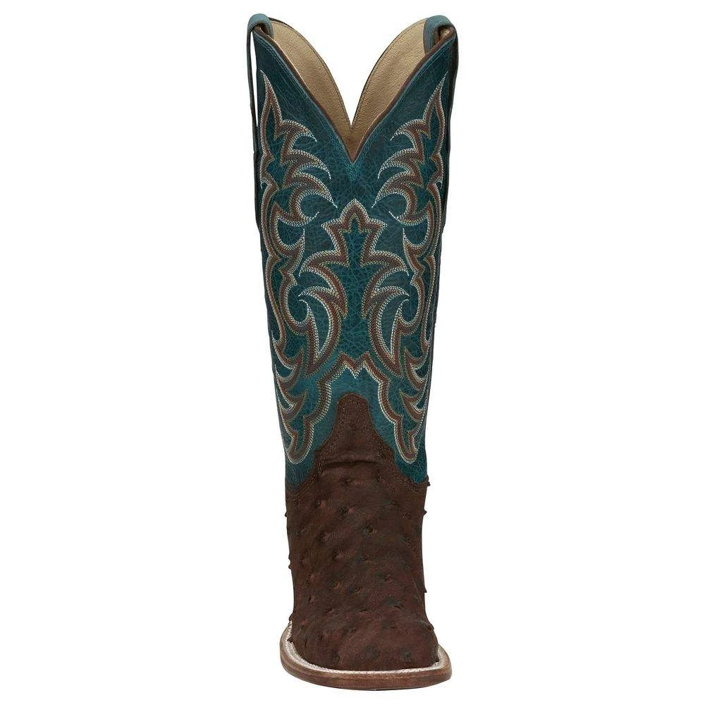 Justin Boots Women`s AQHA Cowgal Cigar Full Quill Ostrich 13 In Boot 6 Justin Boots Women`s AQHA Cowgal Cigar Full Quill Ostrich 13 In Boot - Image 4