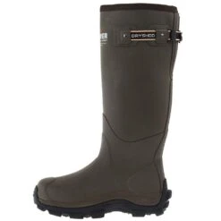 Dryshod Men`s Destroyer Khaki Hi Gusset Brush Snake Protective Boot -Root Walk Shoes Store DSG MH KH 03