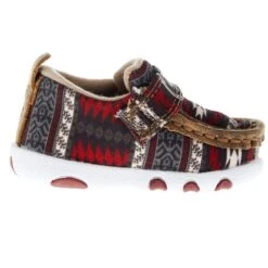 Twisted X Hooey Red Aztec Driving Moc 11 Twisted X Hooey Red Aztec Driving Moc -Root Walk Shoes Store IHYC001 05