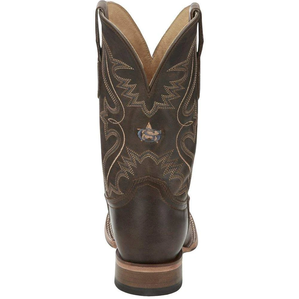Justin Boots Men's George Strait Dillon 11in.Dark Espresso Western Boot 6 Justin Boots Men's George Strait Dillon 11in.Dark Espresso Western Boot - Image 4