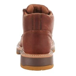 Wrangler Footwear Men's Wrangler Cinnamon 4' Square Moc Toe Lace Up Casual -Root Walk Shoes Store KMC0008 3