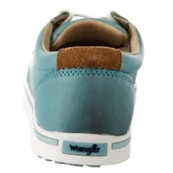 Wrangler Footwear Kids Wrangler Icy Blue Leather Casual Shoe -Root Walk Shoes Store KYC0002 4