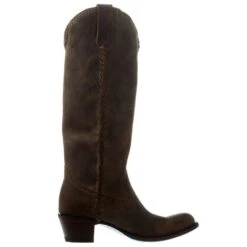 Lane Boots Women's Brown Plain Jane 16 In Top Cowgirl Boot -Root Walk Shoes Store LB0350A 05