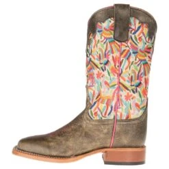 Macie Bean Boots Kid's Black Cracktacular Boots -Root Walk Shoes Store MK9133 2