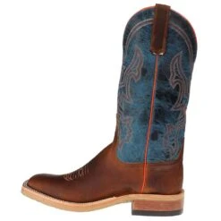 Anderson Bean Men's Crazy Horse Leather Briar Vamp W/ 13in. Danube Mad Dog Top Cowboy Boot 9 Anderson Bean Men's Crazy Horse Leather Briar Vamp W/ 13in. Danube Mad Dog Top Cowboy Boot -Root Walk Shoes Store S3000 2
