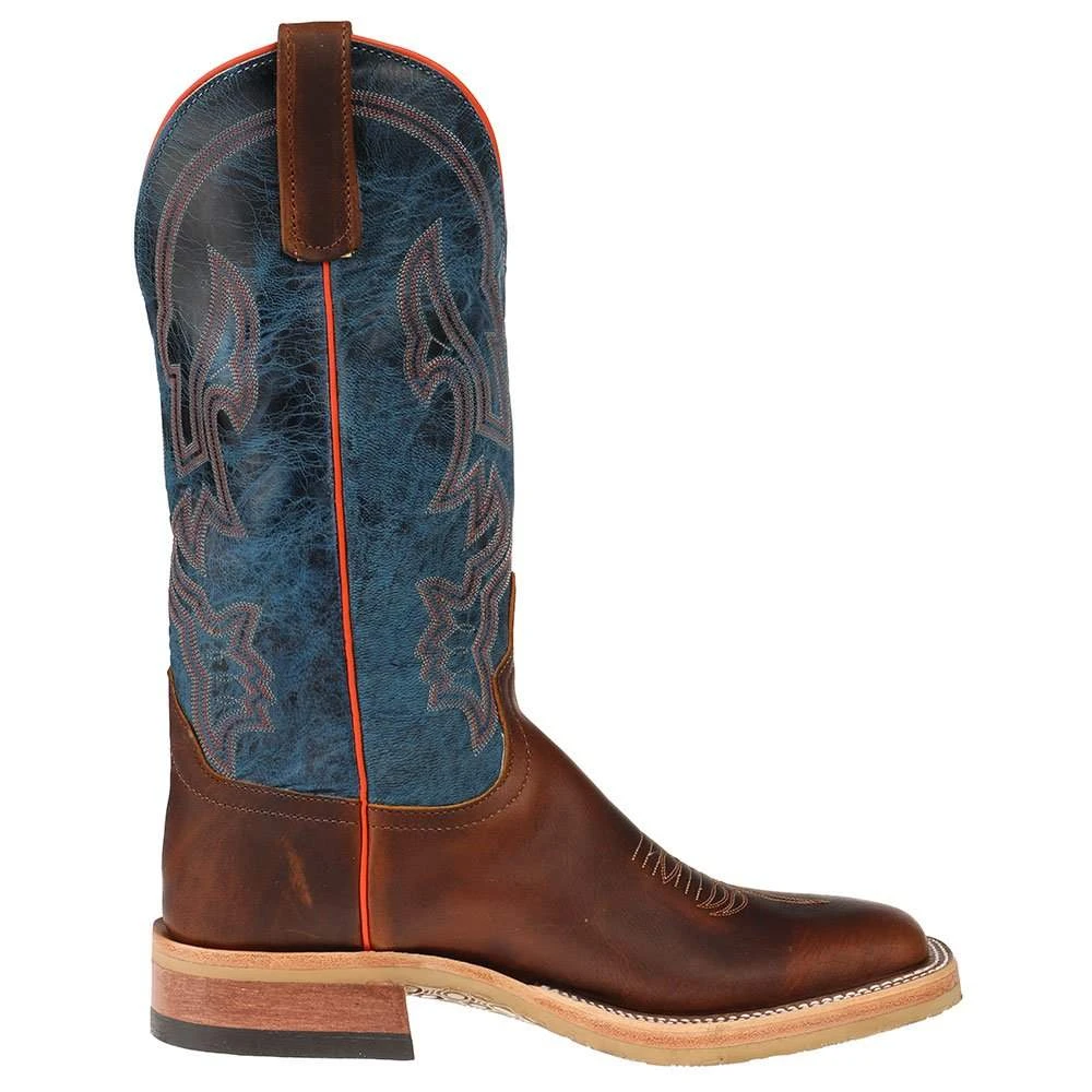 Anderson Bean Men's Crazy Horse Leather Briar Vamp W/ 13in. Danube Mad Dog Top Cowboy Boot 7 Anderson Bean Men's Crazy Horse Leather Briar Vamp W/ 13in. Danube Mad Dog Top Cowboy Boot - Image 5