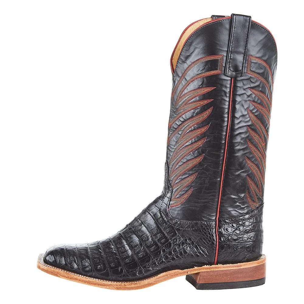 Anderson Bean Black Caiman 3in Black Glove Top 6 Anderson Bean Black Caiman 3in Black Glove Top - Image 4