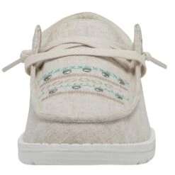 Heydude Women`s Hey Dude Wendy Annex Rodeo Beige Casual 10 Heydude Women`s Hey Dude Wendy Annex Rodeo Beige Casual -Root Walk Shoes Store SS22 W 122323414 WENDY ANNEX RODEO BEIGE LEFT 04