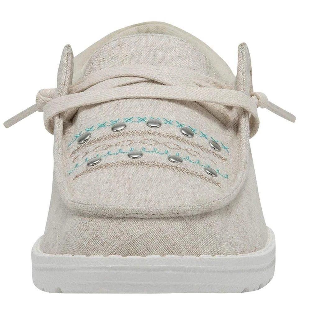 Heydude Women`s Hey Dude Wendy Annex Rodeo Beige Casual 6 Heydude Women`s Hey Dude Wendy Annex Rodeo Beige Casual - Image 4