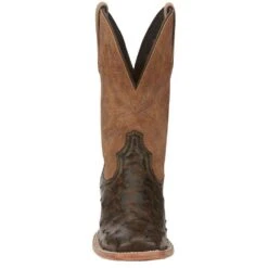 Tony Lama Women`s Tori Umber Full Quill Ostrich 11in. Boot -Root Walk Shoes Store TL5405 04