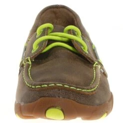 Twisted X Women's Bomber & Neon Yellow Boat Shoes -Root Walk Shoes Store WDM0010 1967