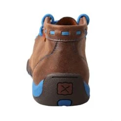 Twisted X Kids Twisted X Woven Brown And Blue Driving Mocs -Root Walk Shoes Store YDM0027 3